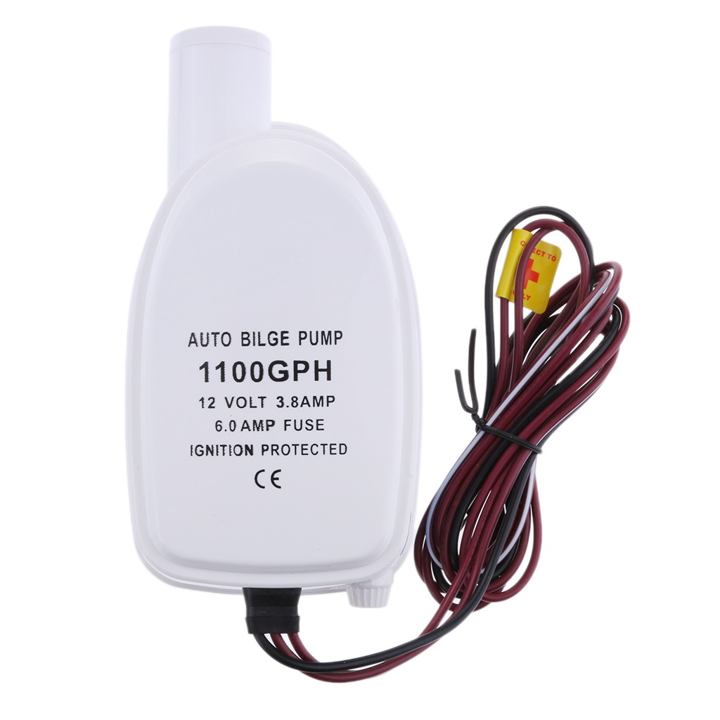 Boat Marine Accessories 12v 1100GPH Automatic Bilge Pump Bilge