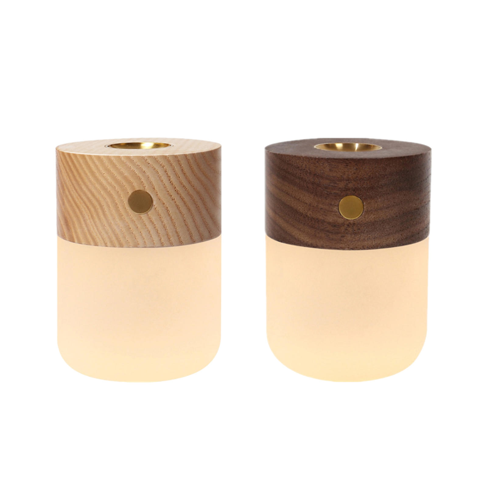 Portable Aroma Night Light USB Dimmable Rechargeable Essential Oil Burner Bedside Lamp for Living Room Dorm Baby Room Bedroom