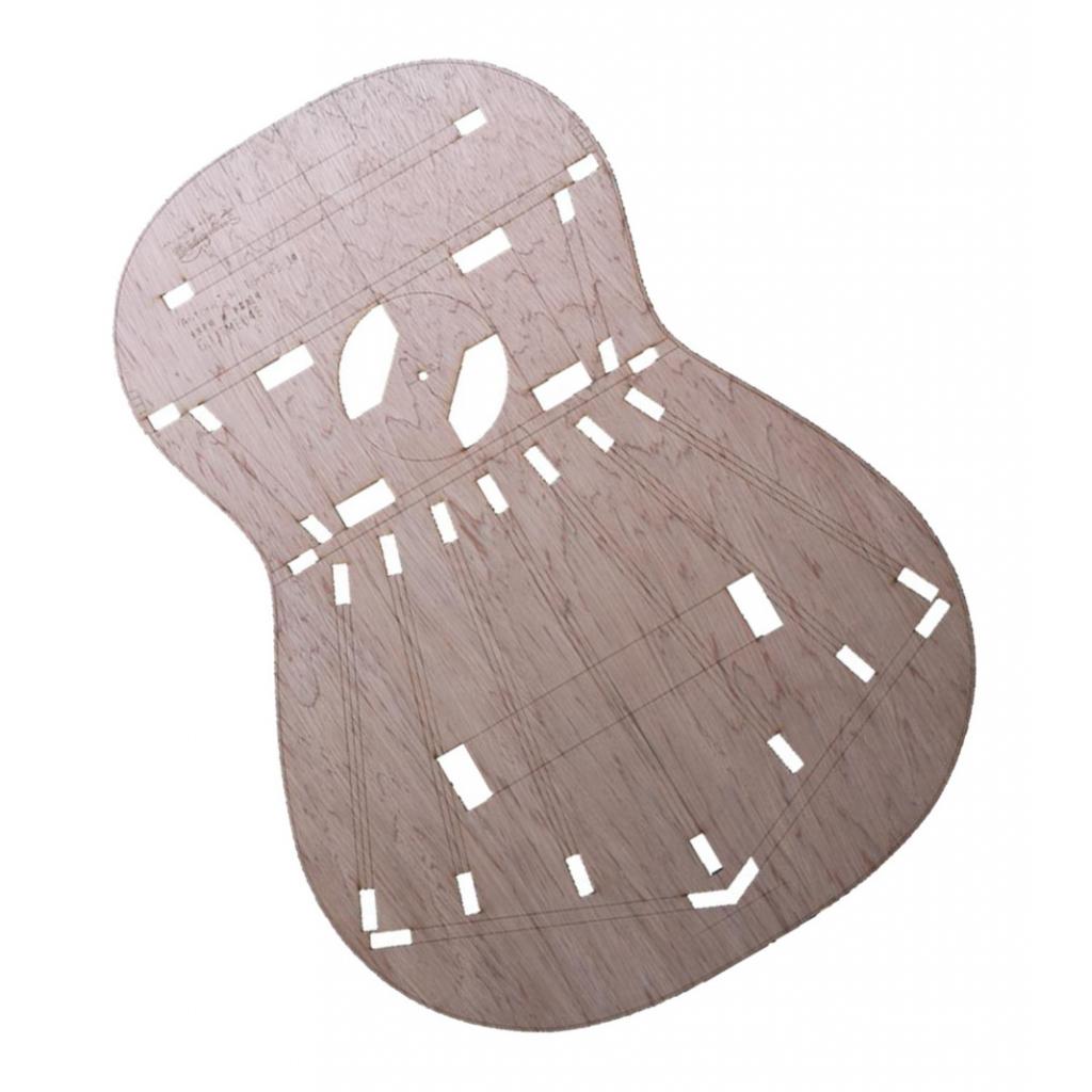 Classical Guitar Layout Template for Torres 1 - Guitar Building