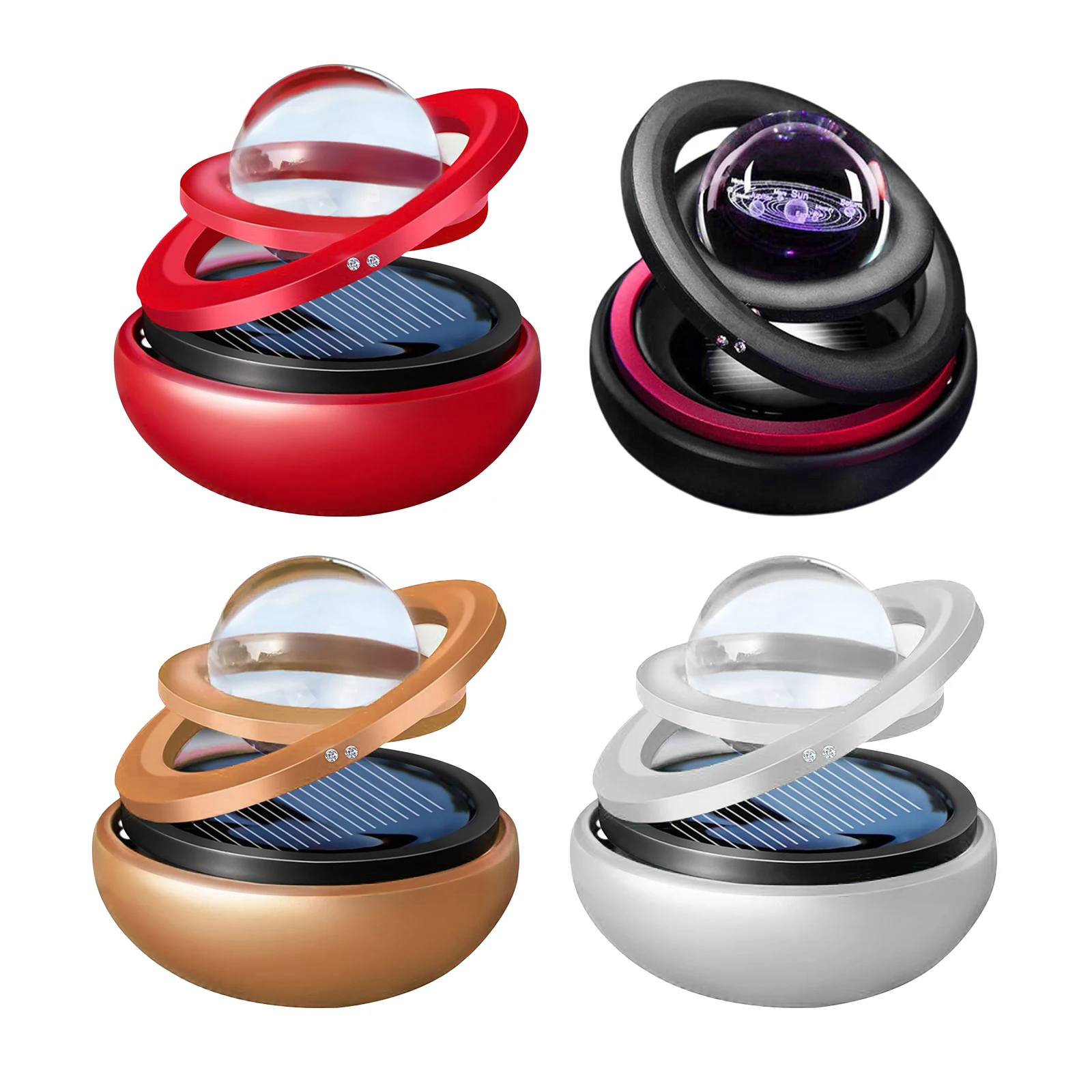 Modern Car Solar Powered Magnetic Rotating Floating Globe Ornament Home Accessories Crafts Modern Car Solar Powered Magnetic Rotating Floating Globe Ornament Home Accessories Crafts