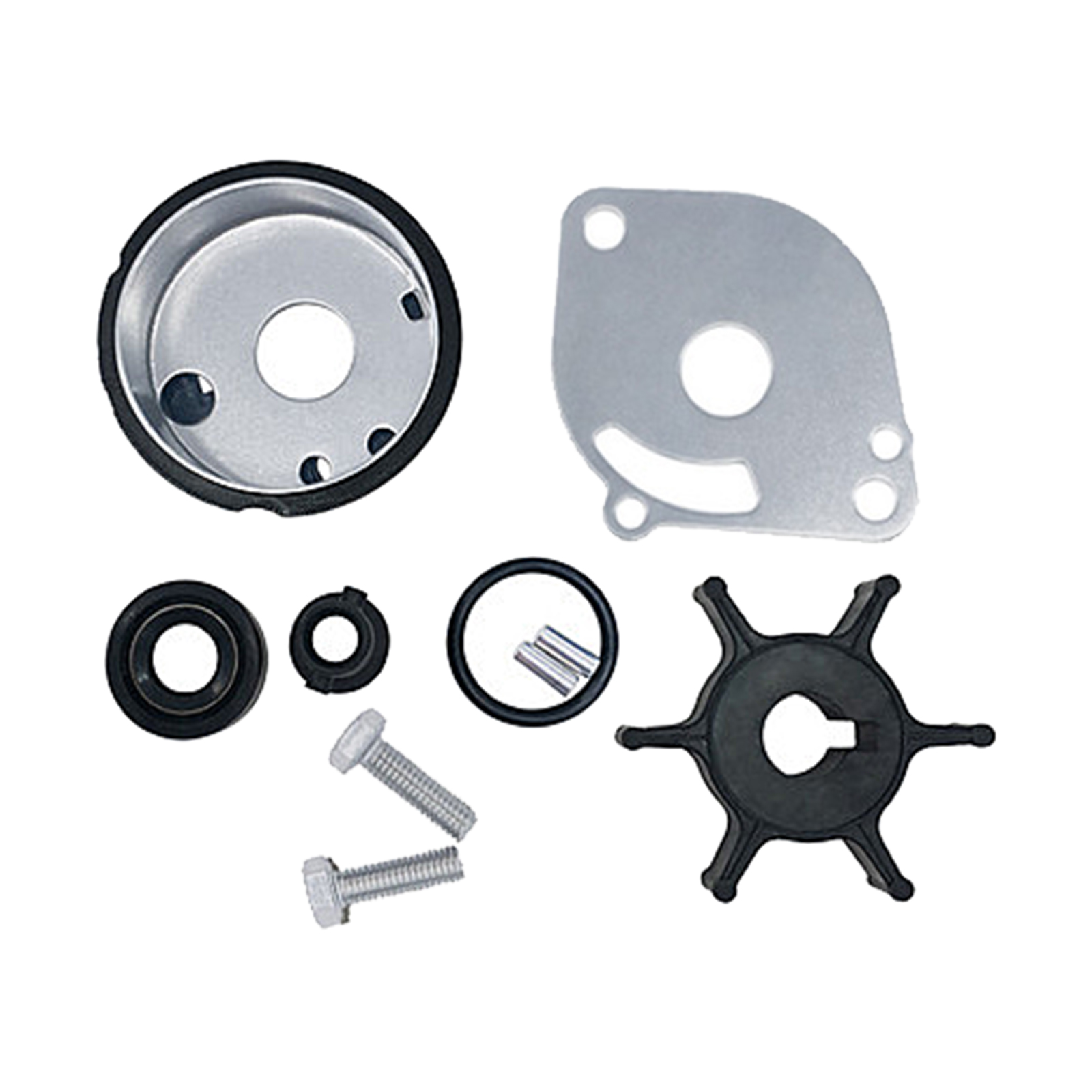 Water Pump Impeller Kit for YAMAHA 2HP 2 STROKE1988-2009 6A1-W0078-02 6A1-W0078-00 Sierra 18-3462 Replacement New