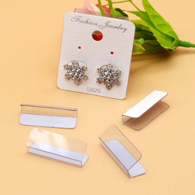 Earring Cards Jewelry Display Backs Holder Custom Tags Hooks Fish Hook  Earrings Piece Rubber Stud