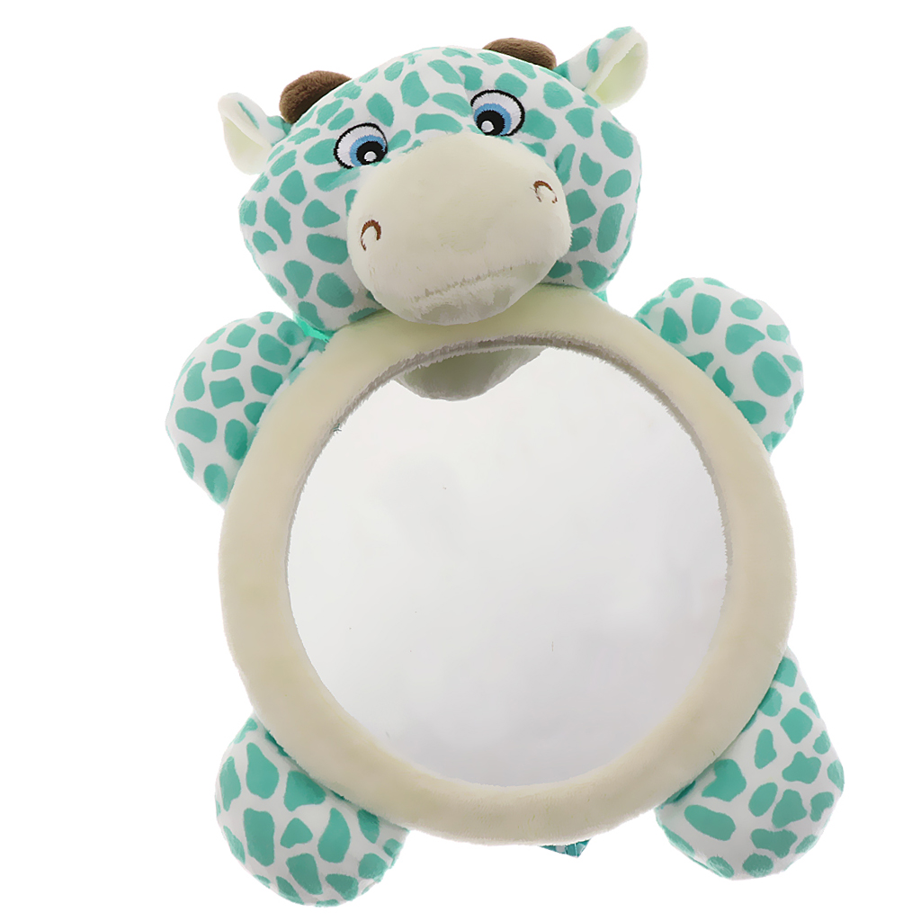 Soft Cow frame Baby Car Mirror, Rear Facing Mirrors, Backseat Baby Mirror, Rear View Car Mirror, Shatterproof