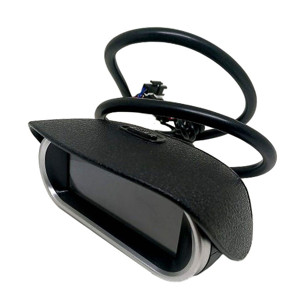 Tachometer Tacho Gauge Fit for Construction Vehicles Ships 50-9999RPM LCD Screen