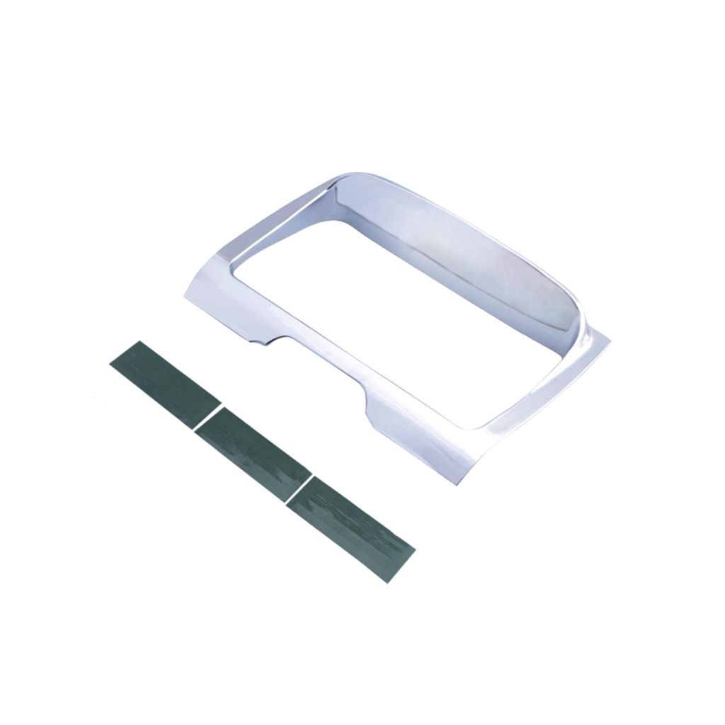 Chrome Tri Line Stereo Trim Cover Set For  Touring FLHT  14-18