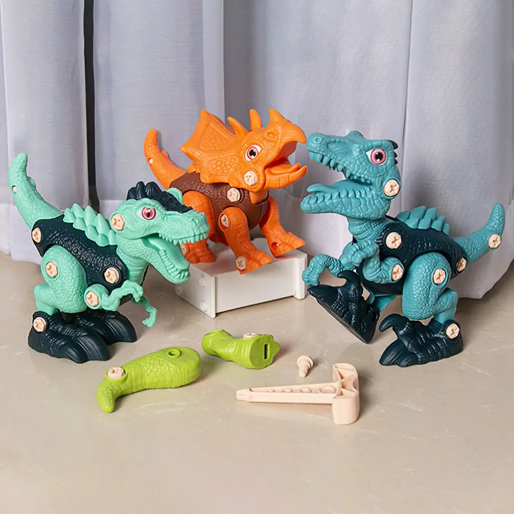 Dinosaur Parts Assembling Toy Kit DIY Construction Engineering Stem Learning
