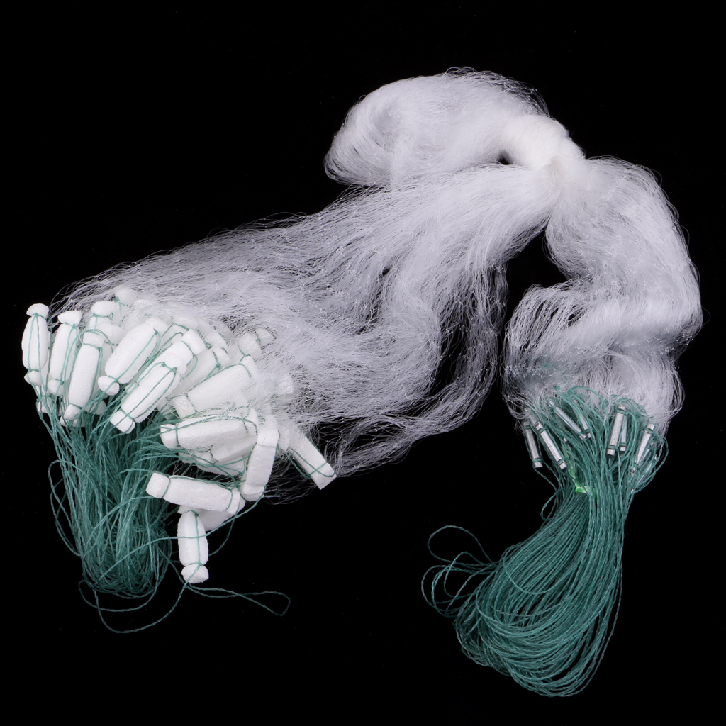 Big Fishing Hand Cast Fish Gill Net Easy Throw - Saltwater Freshwater Net