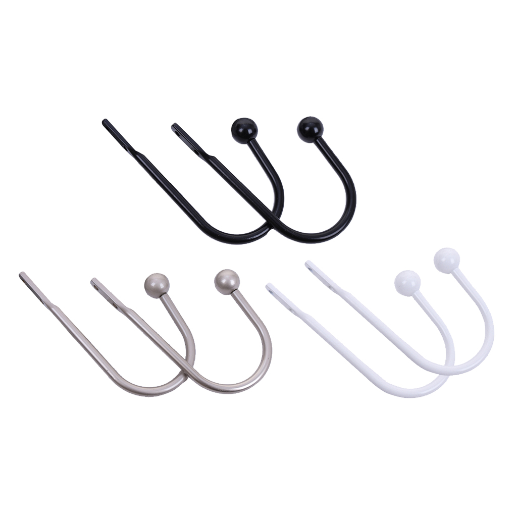 Pairs Curtain Holdback For Draperies Decorative Ball End Window Curtain Holdback