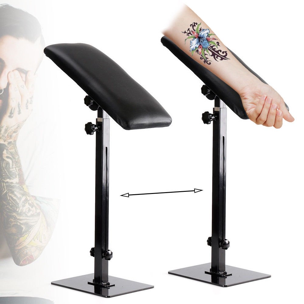 Tattoo Armrest Sponge Pad with Adjustable Height Tattoo Supplies for Salon