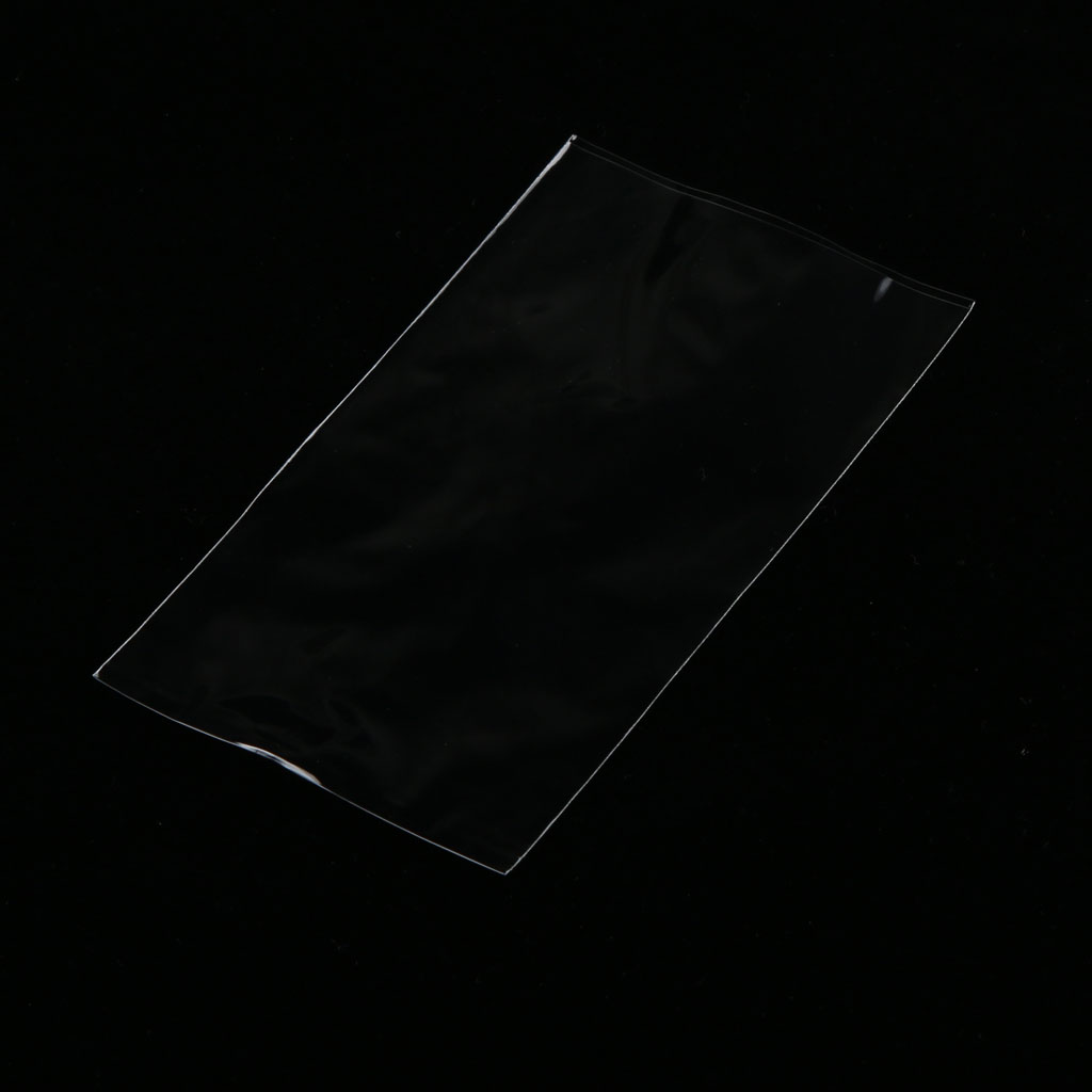 100x Clear Cellophane Cone Bags Sweet Candy Treat Favor Bags for Cake Party
