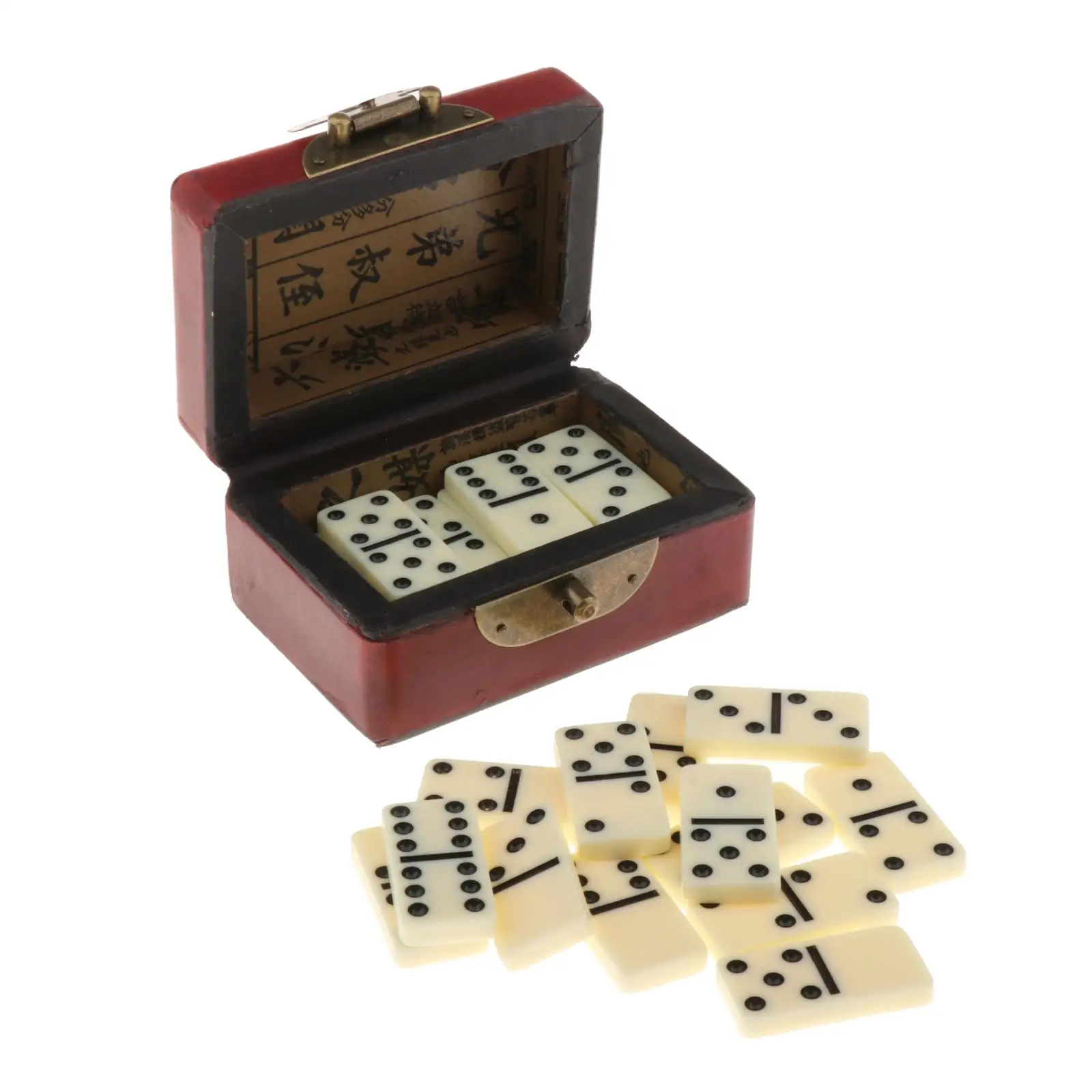 Jumbo Size Double Six Dominoes Family Set for Adults And Children Game