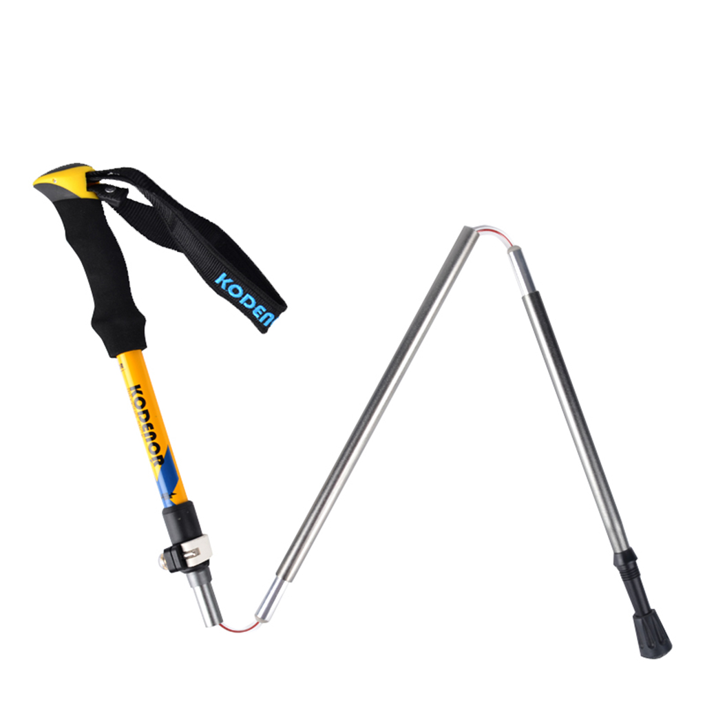 Hiking Trekking Stick Quick Lock Trekking Sticks Alpenstock Anti Shock Poles Telescopic Hand Stick