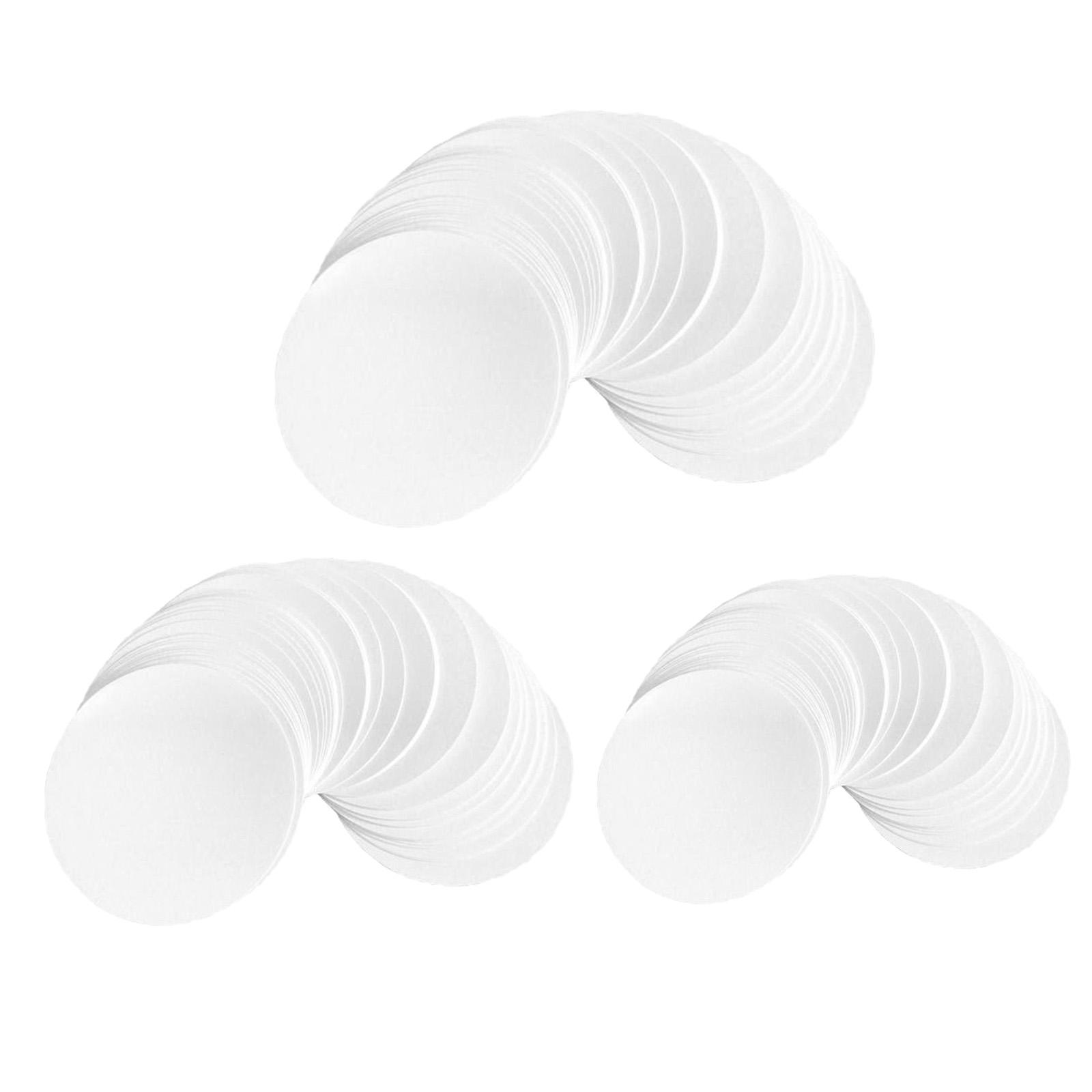 100pcs DIY Crafts Blank Badge Button Paper 44mm/58mm/75mm Crafts Blank Badge Drawing Paper for School Students Handcraft