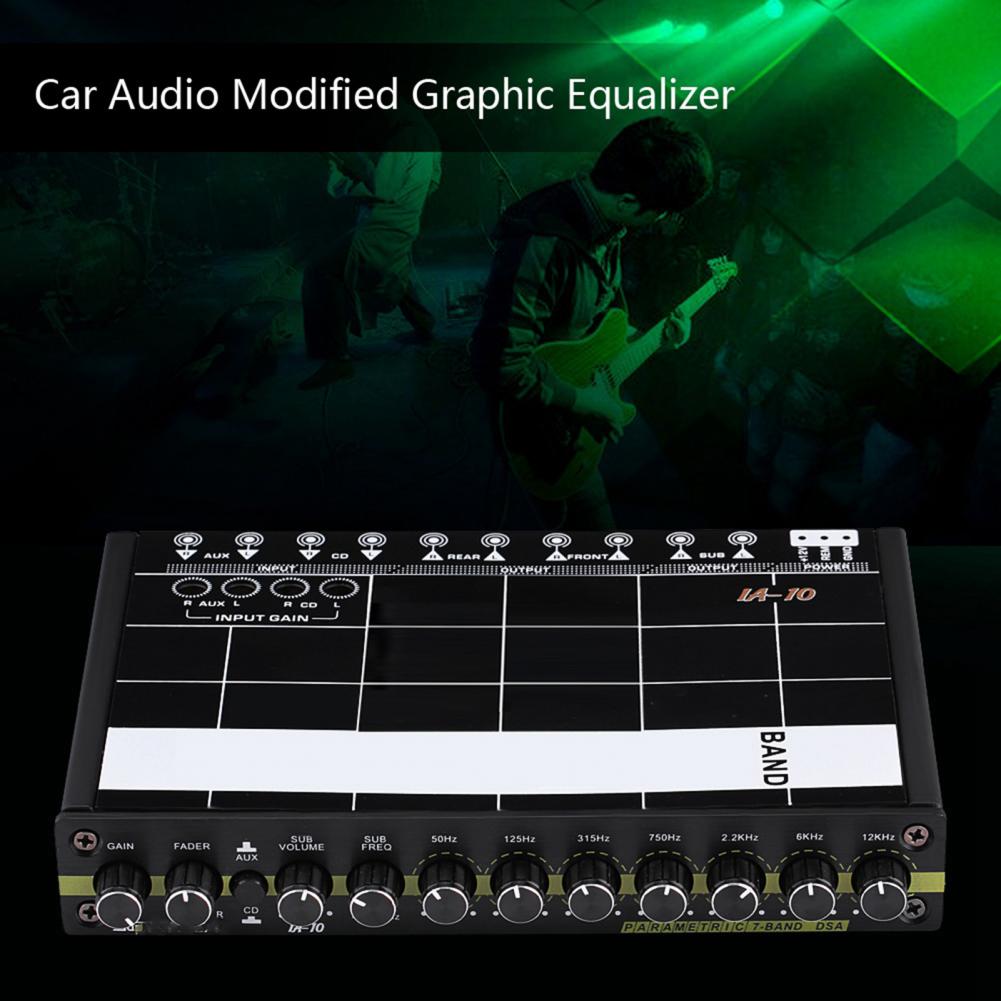 Title 7, Audio Equalizer High Sensitivity Universal ABS ...