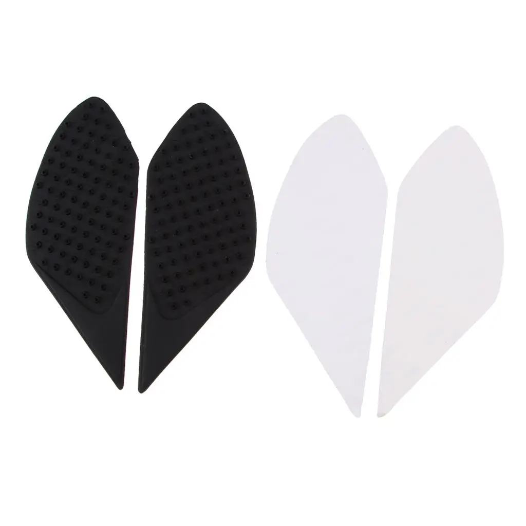Rubber Tank Traction Pad Side Fuel Grip Decal Stickers Gas Tank Protectors For  1200 2012-2016( Black )