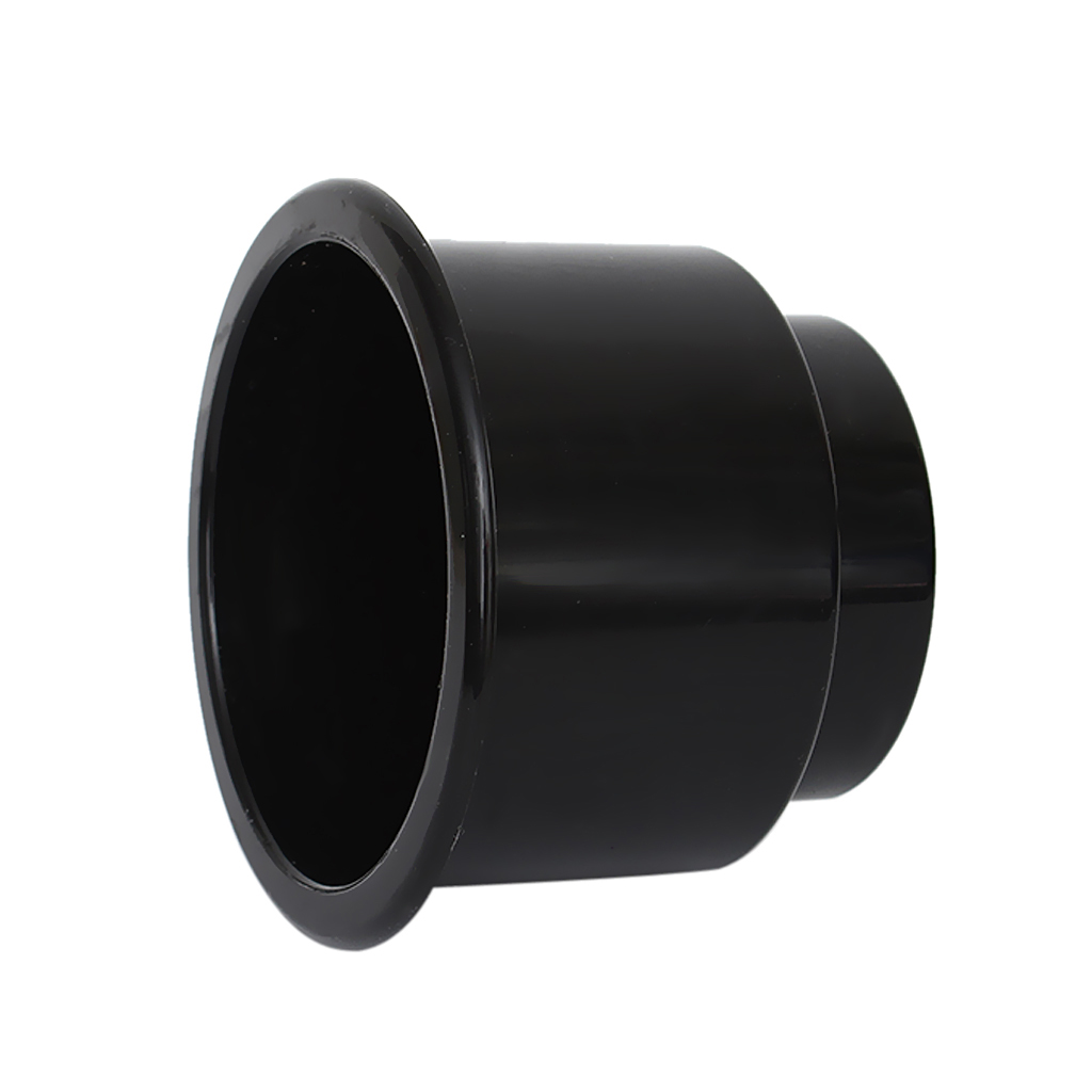 Black Center Hole Recessed Cup Drink  for Marine Boat Car RV