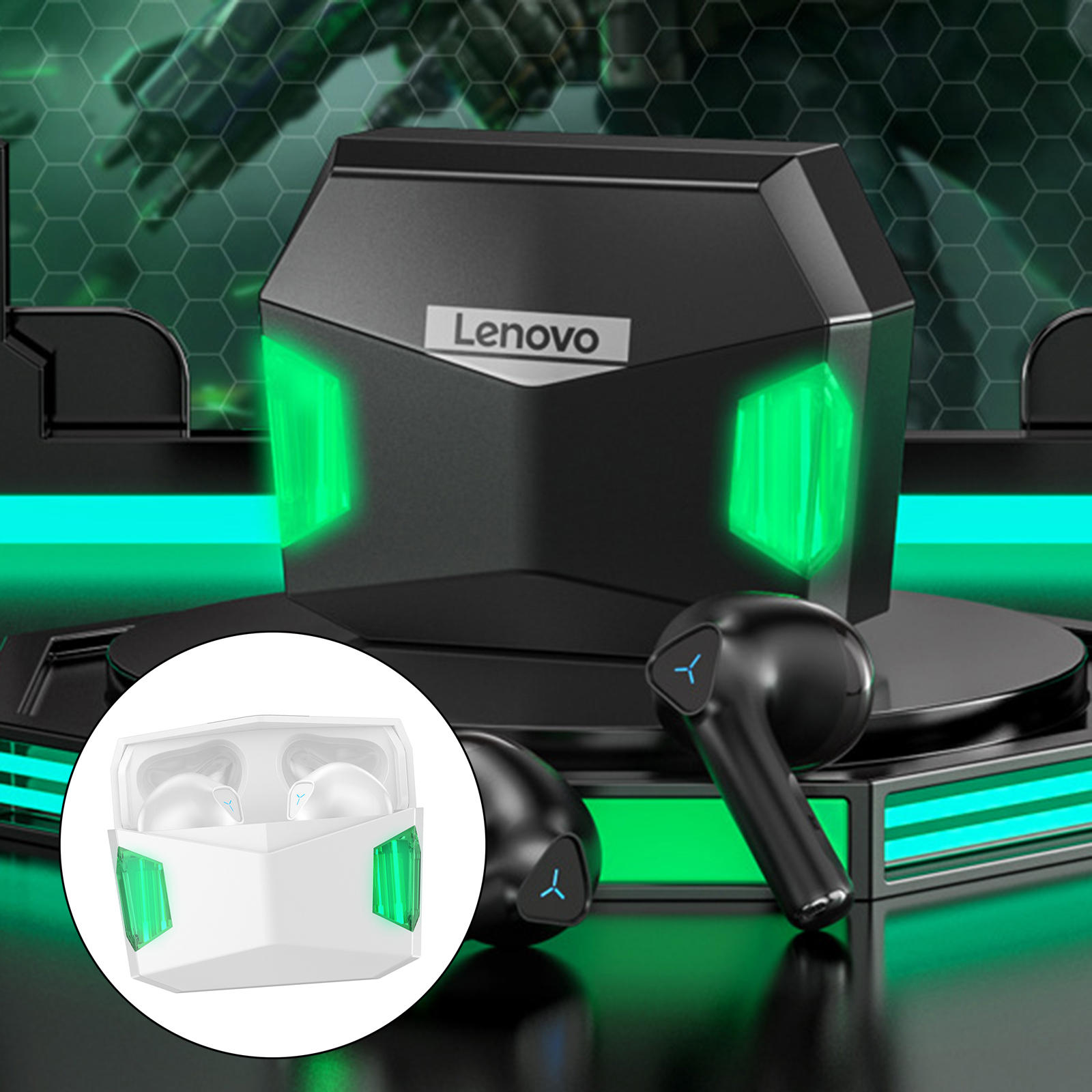 Wireless Bluetooth 5.0 Earbuds Earphone HiFi Stereo W/ Charging Case in Ear USB C Wireless Earphone Sports Headset Game Sports