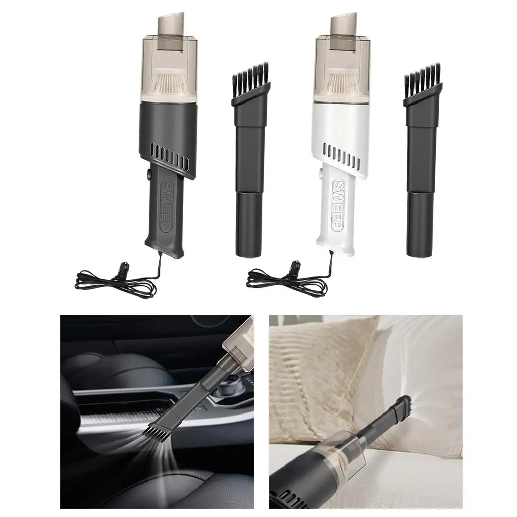 Portable Corded Car Vacuum Cleaner Wet Dry Dual-Use Dust Cleaner Wired Car Vacuum Cleaner for Car