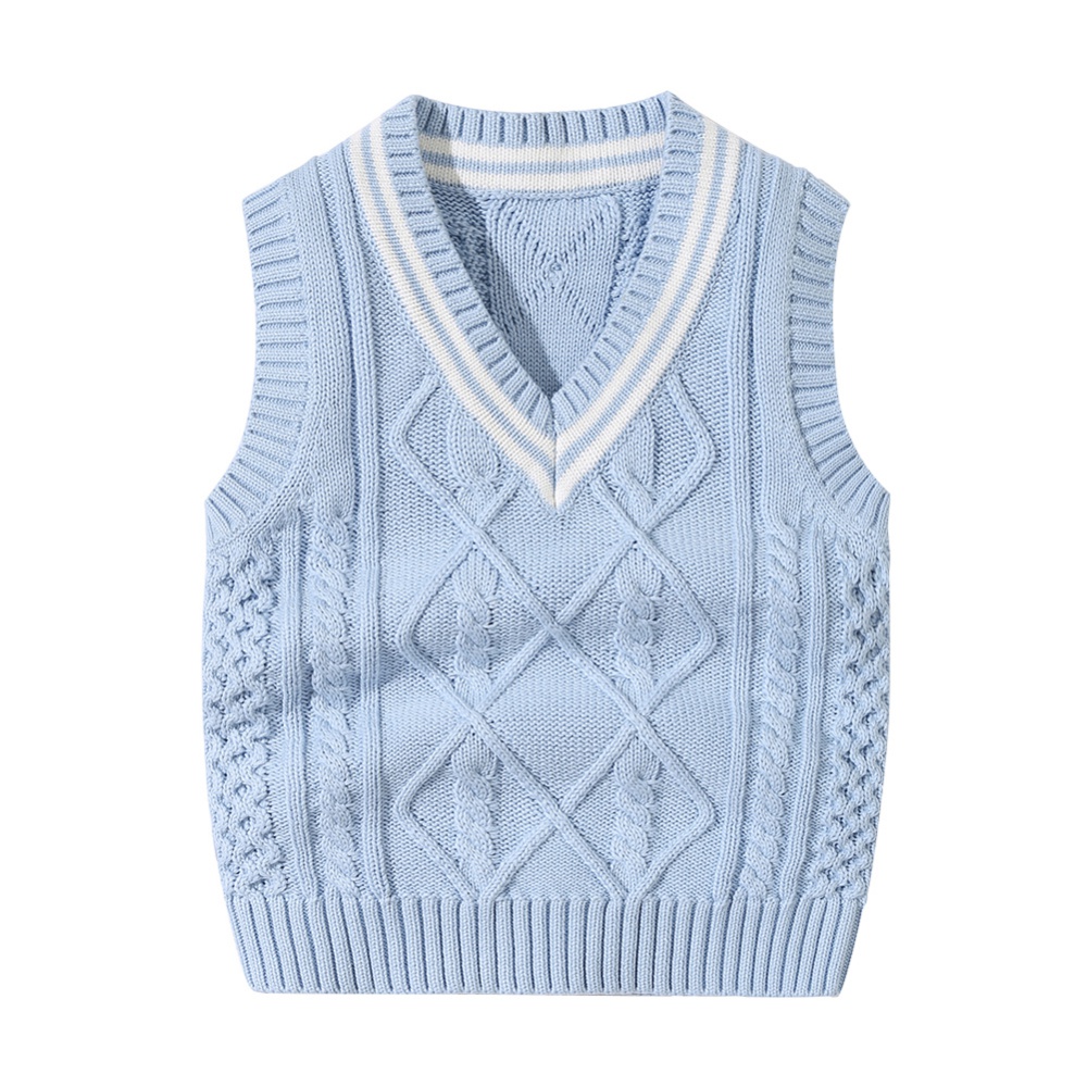 Nombre 4, Herbst Winter Baby Stricken Pullover Weste Kinder Jungen Pullover V-ausschnitt Pullover Kleinkind Mädchen Casual Oberbekleidung Neue Stil