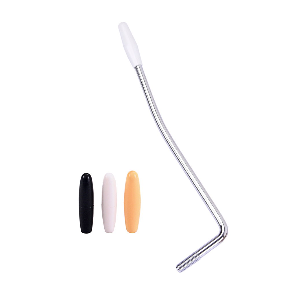 1x 5mm Tremolo Arm Whammy Bar with 3pcs Tips for ocaster  Guitar