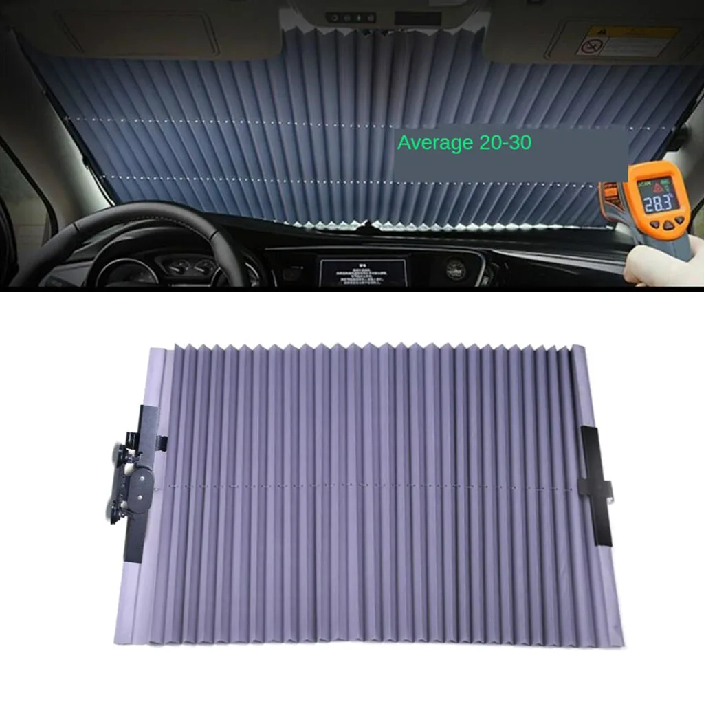 Universal Car Vehicle Retractable Curtain Prevent UV Sun Into Your Car