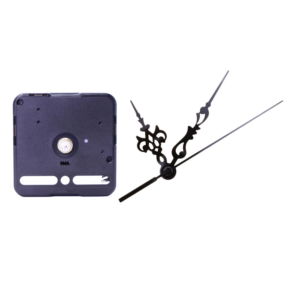 Black Wall Quartz Movement for Clock Repair Replacement Movement Clock