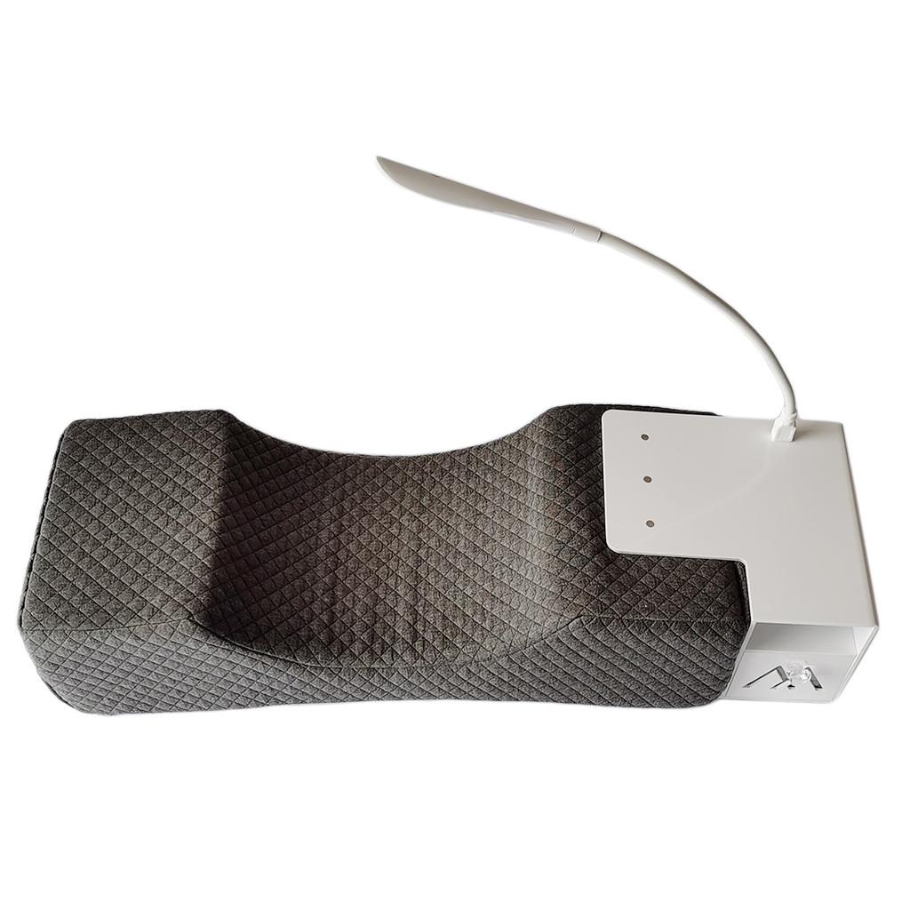 Eyelash Extension Grafting Pillow Memory Foam W/ Shelf Light For Salon Home