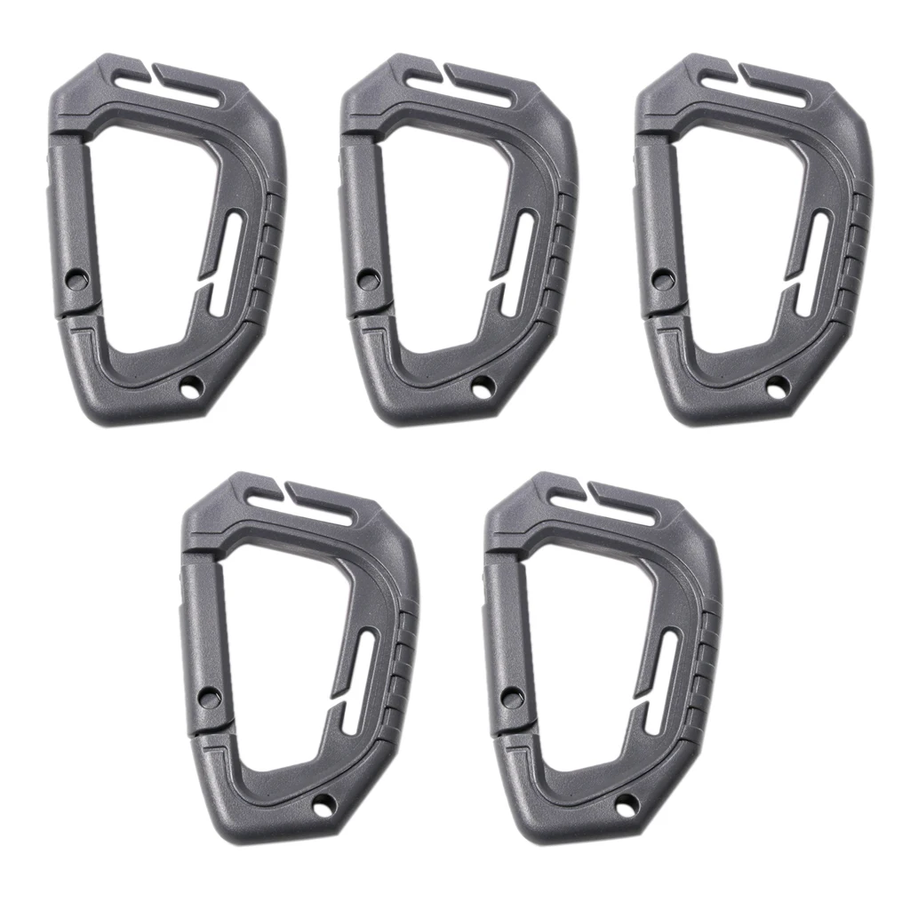 Backpack Clasps Hanging Buckle Clips for Camping Hiking Climbing Mixed Color Aluminum Buckle OMUKY Carabiner Clips S-Type Snap Hooks 