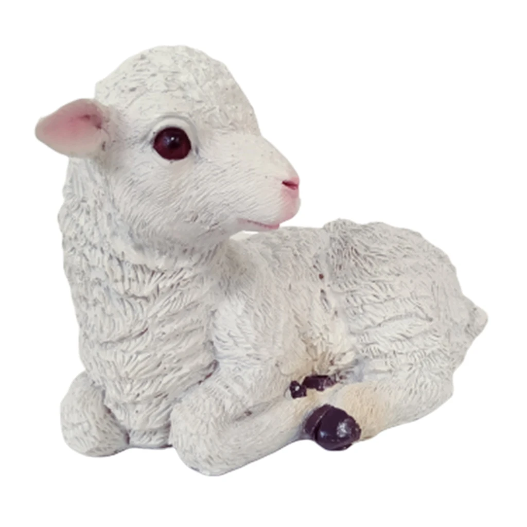 4``H Sheep Figures Animal Toys Preschool Educational Sheep For Toddlers Kids