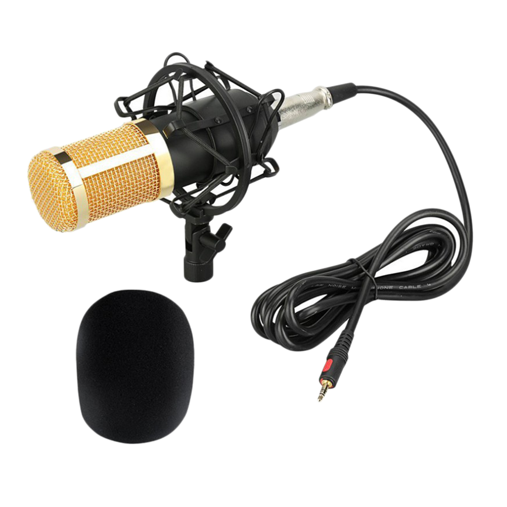 BM800 Dynamic Condenser Microphone Recording Microphone Mic for Broadcasting