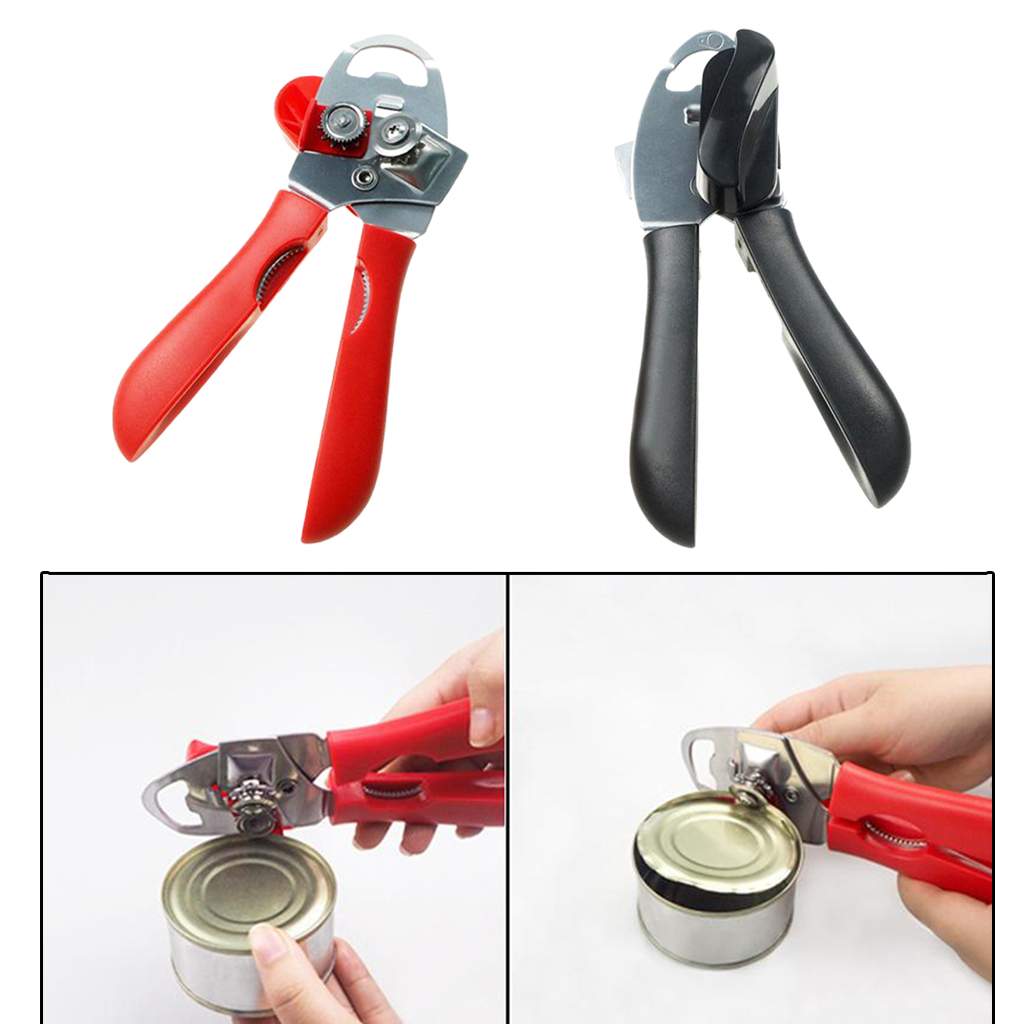 Stainless Manual Can Opener Bottle Openers Jars Tin Opener Food Safety