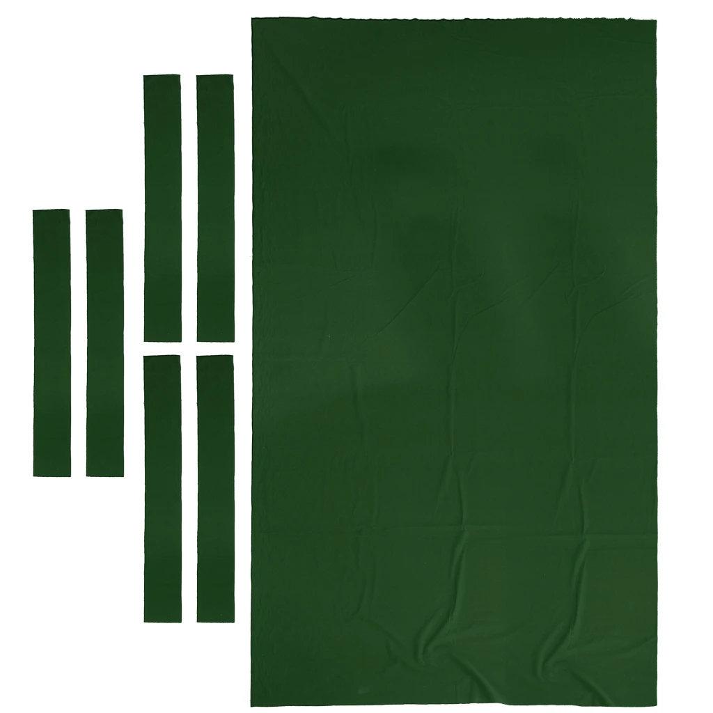 Pool Table Felt - Billiard Cloth Replacement - for 8 Foot Table - Perfect for the Casual Player - 3 Colors