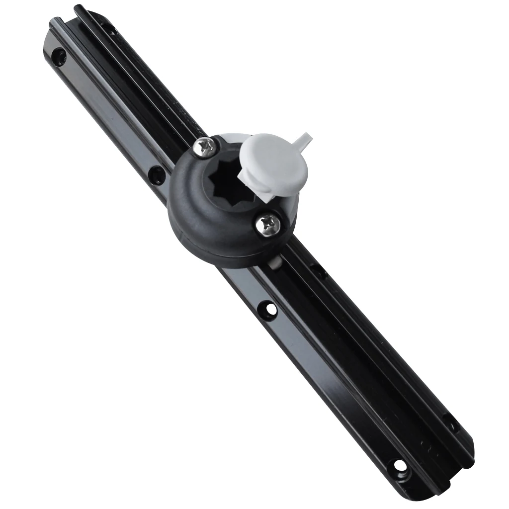 Aluminum   Kayak   Rail   Mount   Base   Bracket   For   Fishing   Rod   Holder