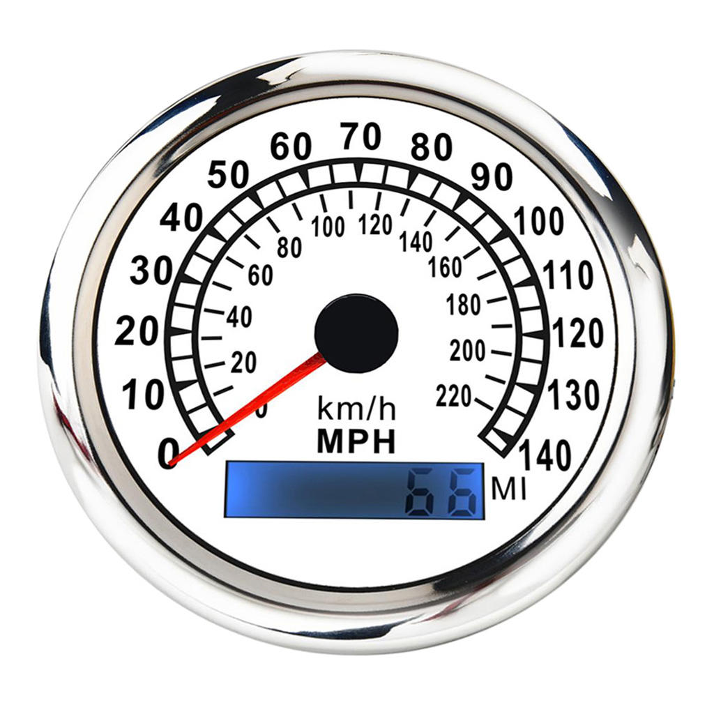 Marine Boat Digital GPS Speedometer 140MPH Waterproof  Meter
