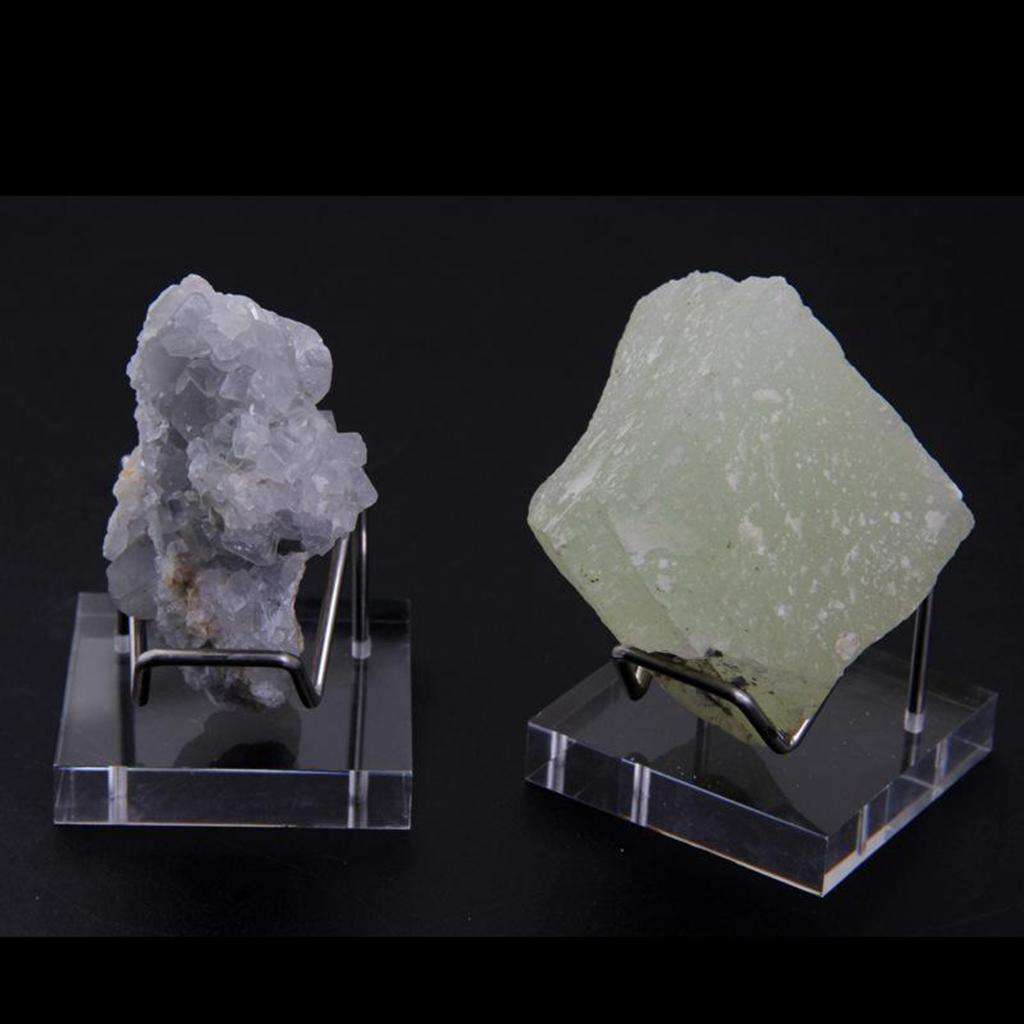 Mineral Fossil Display Stand Holder Acrylic Base For Softball Golf Tennis Ball Baseball Sphere Balls Stones Display Stand