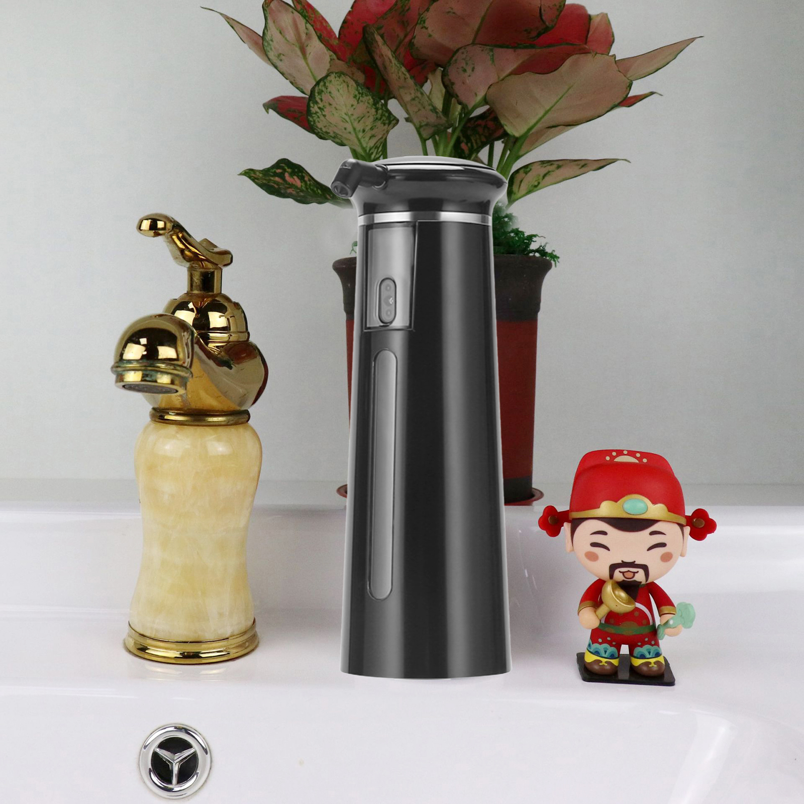 Touchless Auto-Sensing Liquid Soap Dispenser Battery Operated, with Human Motion Sensor
