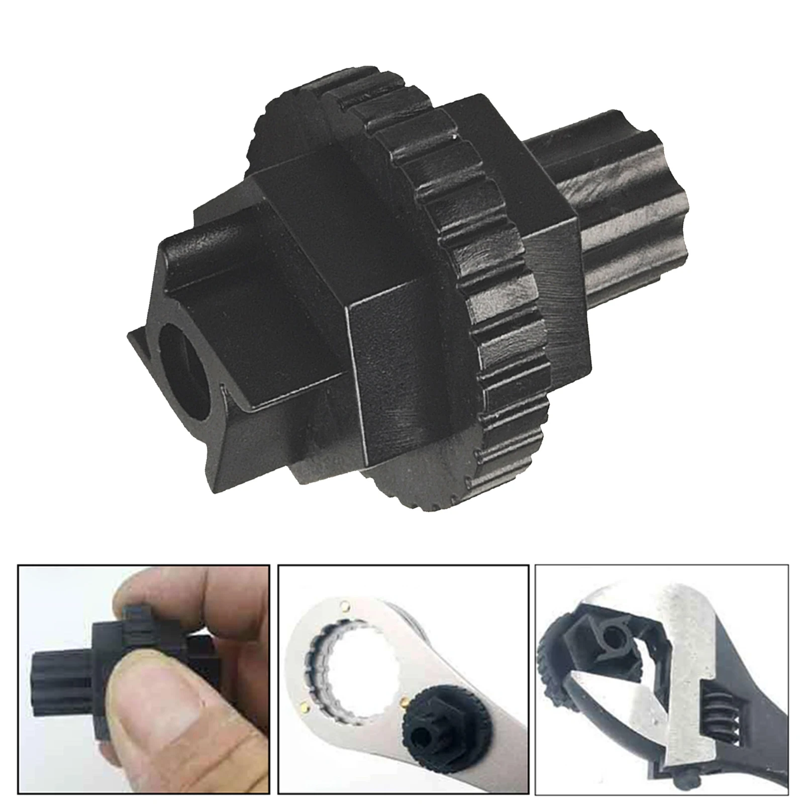 Durable Bike Crank  Removal Double Sided Bolt Repair Tool Hollow BB  Extractor Fits for Shimano