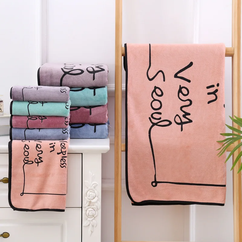 Bath Towel Travel Sports Towel Absorbent and Quick-drying 70x140cm