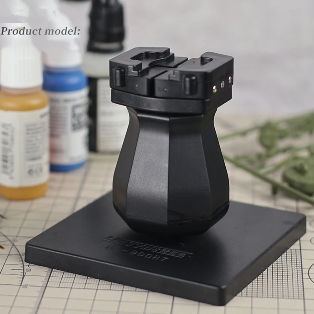 Hand Held Paint Applicator Miniature Model 360 Degrees Rotating Black