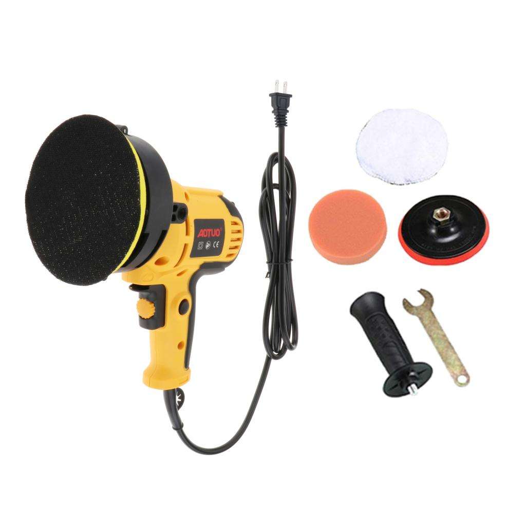 Electric Car Polisher Machine 220V 600-3700rpm 5500W Auto Polishing Machine USA Plug Sander Polish Waxing Tools Car Accessories