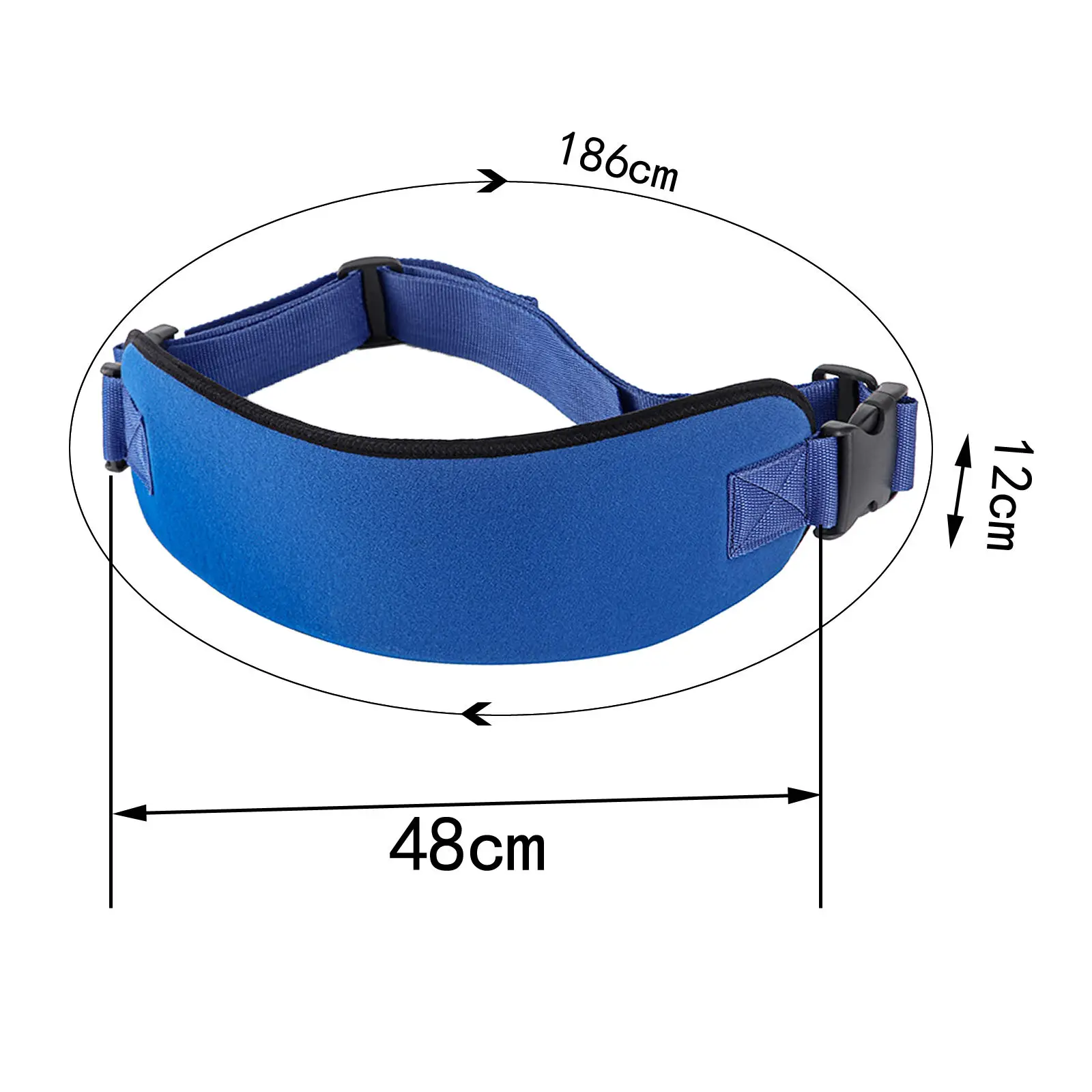 Wheelchair Seat Belt Harness Easy Install for Patient Caring Elderly Adult Seat Belt Wheelchair Safety Restraints Seatbelt