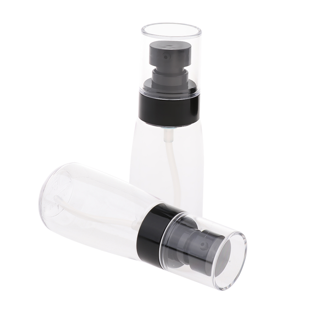 2 Pieces 60ml Essential Oils Bottle Sample Vials, Good for Cosmetic Cream Lotion Fragrance Perfect for Travel Home Work