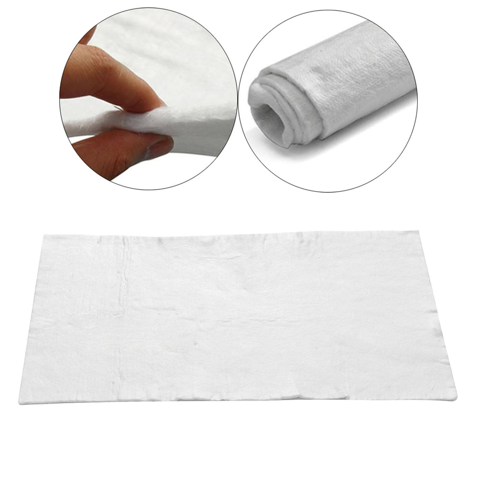 Fiberglass  Packing Exhaust Muffler Pipe Mat Kit 100x50cm for ATV