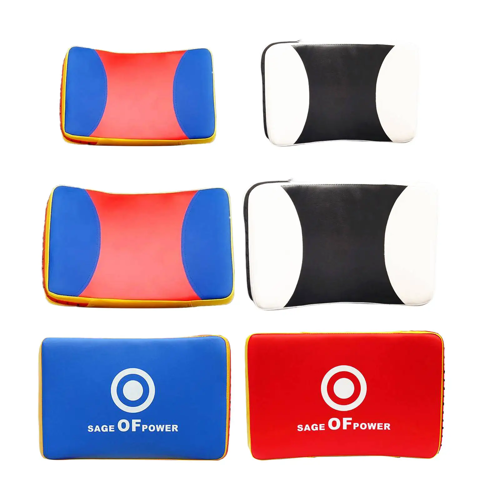 Kick Pads Curved Target Durable Karate Martial Arts Boxing Pads for Women Kids Kickboxing