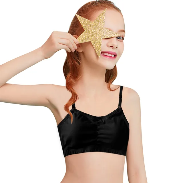 Mini-A Cup Wireless Bras for Girls Comfort Light Sports Bra Training Bras  Girl's Starter Bras Cute Top Underwear - AliExpress