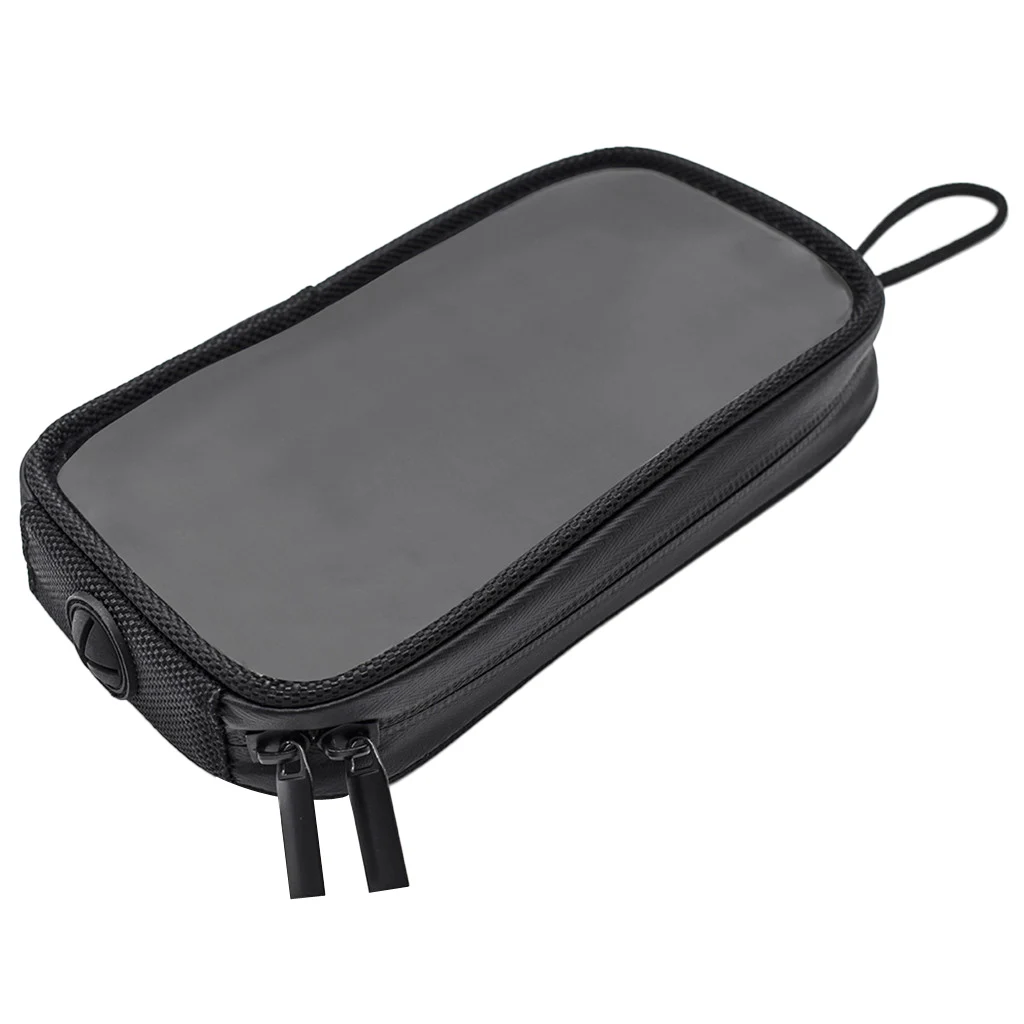 Waterproof Motorcycle Tank Phone Bag Motorbike Mobile Holder Zippered Bag