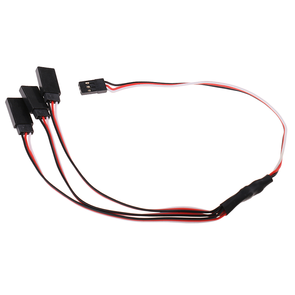 300mm Triple Servo Extension Lead Wire Cable for RC Futaba JR Male to Female 30cm 300mm Triple Servo Extension Lead Wire Cable for RC Futaba JR Male to Female 30cm