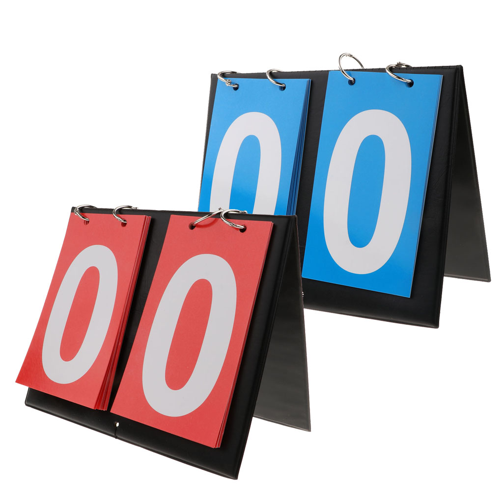 2-Digital  Scoreboard Portable Tabletop  Score Keeper Kits