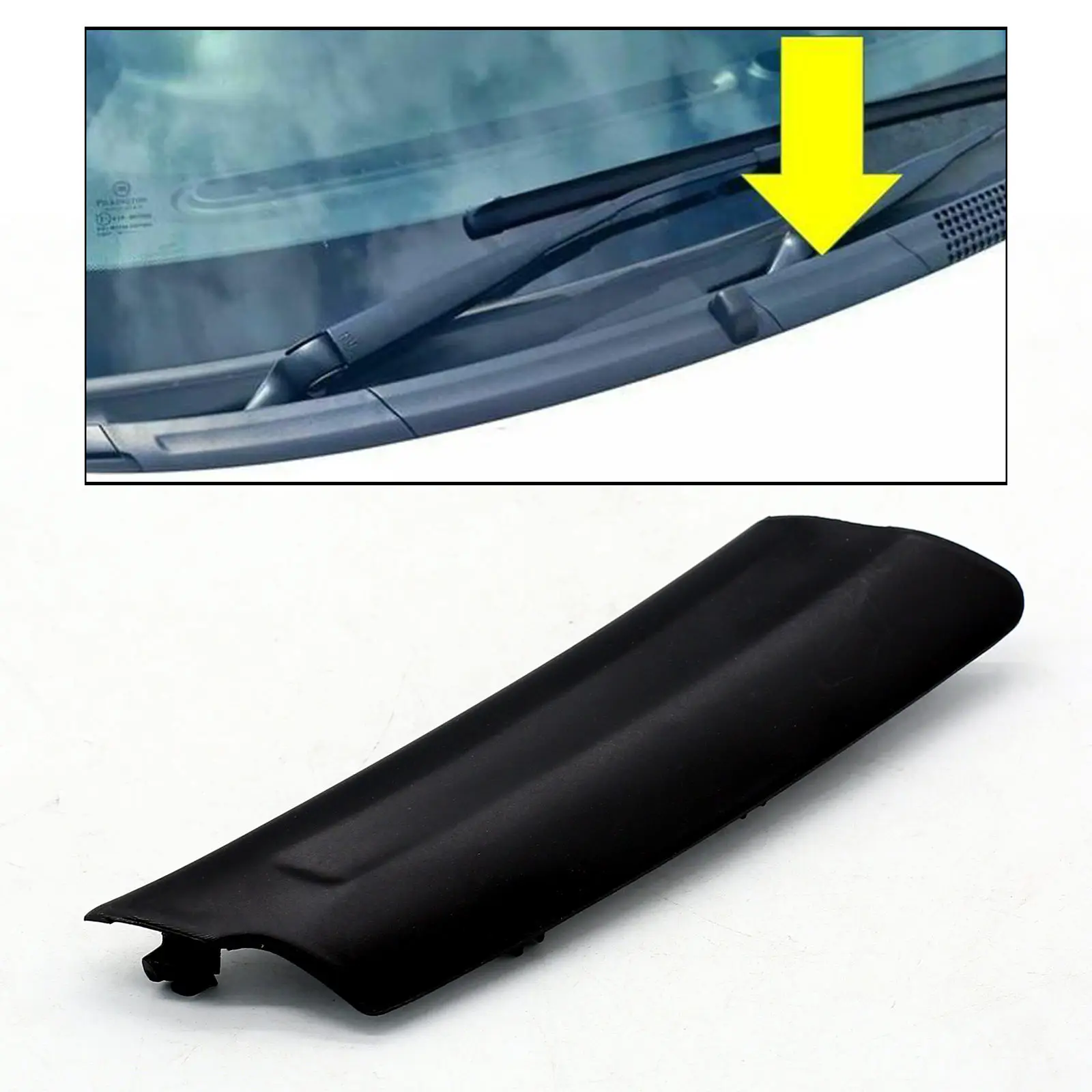 Vehicle Wiper Scuttle Panel Trim Cover Right Hand 735452712 for Fiat 500