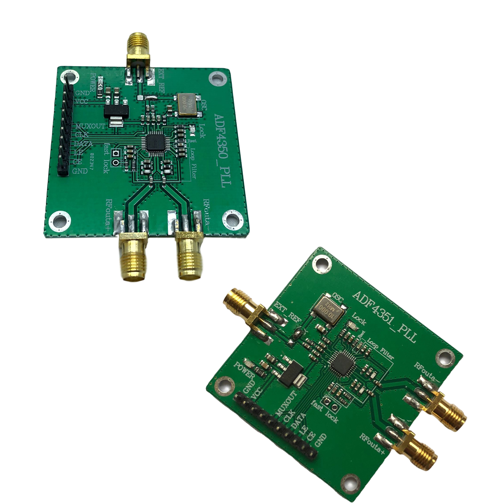 Development RF Signal Source Phase Locking Loop Board Signal Module SMA Female Head 137MHz--2.2GHz 35MHZ---2.2GHz Analyzer